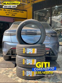 #BYD_SEAL เปลี่ยนยาง 🛞 #GITI_CONTROL P10 235/45R19 #บริการตั้งศูนย์ล้อ❤️