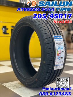 #ยางใหม่ #SAILUN ATREZZO #SVA1 205/45R17 ยางใหม่ปี2024