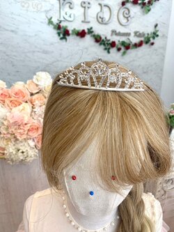 คาดผมเพชรเพชร*มีหน้าร้านอยู่รัชดา ลองได้*KF665 มงกุฎเด็ก ประดับผม