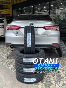 #TOYOTA_CAMRY เปลี่ยนยาง #OTANI #KN1000 215/55R18🔥