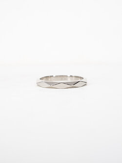 แหวน Boucheron Facette Band Platinum950 ไซส์ 46# (Used)+กล่องและการ์ด