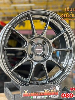 ล้อแม็กซ์ใหม่ขอบ15 #TC105X ล้อไทย Brightwheel BW-59 15x7 ET35 4x100 ไฮเปอร์แบล็ค
