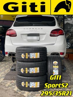 PORSCHE_CAYENNE❤️🚘 🛞#ยางจีที #ยางสปอร์ตสมรรถนะการขับขี่สูง 🛞 🛞#Giti_SportS2 295/35R21