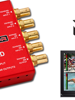 DECIMATOR MD-QUAD V3 1 to 4 Channel Multi-Viewer