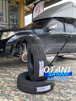 🚘 #NISSAN_NAVARA🛞 เปลี่ยนยาง #OTANI #SA1000 245/70R16