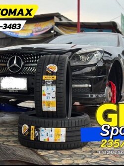 BENZ_SLK200 เปลี่ยนยาง 🛞🐘#GITI_SportS2_235/35R19