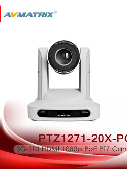 AVMATRIX PTZ1271-20X-POE 3G-SDI HDMI 1080p PoE PTZ Camera