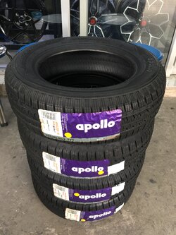 ยางใหม่ Apollo Amazer 3G Maxx ยางปี17 เส้น1,350 บาท
