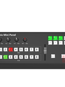 Vmix Mini Panel (Tally Output Version)