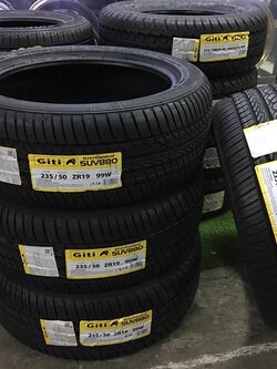 ยางใหม่ Giti SUV880 235/50/R19