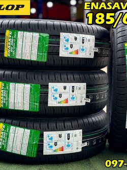 💥💥#ยางใหม่ดันลอป #DUNLOP #ENASAVE EC300+ 185/65R15 ยางใหม่ปี2024💥