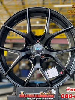 ล้อแม็กซ์ใหม่ขอบ17 BrightWheel BW-52 สีดำ 17x7.5 ET35 5x100 F/B Matt ลายHRE สวยหรูคุณภาพดี