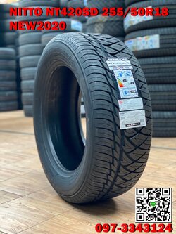 NITTO NT420SD 255/50R18 ยางลายซิ่ง สปอร์ต สมรรถนะสูง ยางใหม่ปี2020