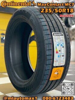 #ยางContinental #MaxContact #MC7 235/50R18 ยางใหม่ปี2025
