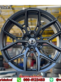 ล้อแม็กซ์ขอบ20 OASIS H6 20x9.5 ET0 6x139.7