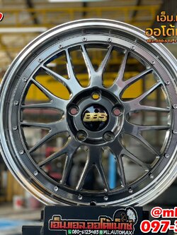 ล้อแม็กซ์ BBS LM (FLOW FORMING) Model : W-149 17x7.5 ET35 PCD : 5x113.1