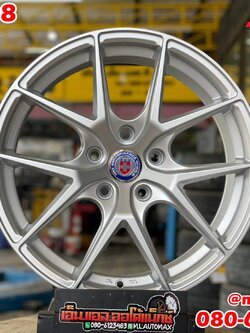 ล้อแม็กซ์ใหม่ขอบ17 HRE สวยหรูModel SSW308 สีเทากัน ขอบ17 กว้าง8 ออฟ38 5รู114
