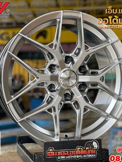 ล้อแม็กซ์ใหม่ขอบ18 #SSW386 18x9 ET20 6x139.7 สีไฮเปอร์ซิลเวอร์