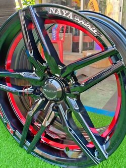 ล้อแม็กซ์ใหม่Naya Everest2 -Sport ขอบ15 ขนาด4รู100 กว้าง7