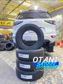 #ISUZU_MU-X เปลี่ยนยาง #OTANI #SA1000 265/65R17