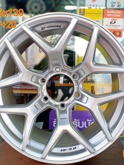 ล้อแม็กซ์ใหม่ EmotionR VHR สีบรอนซ์ ขอบ18 ขนาด6รู139