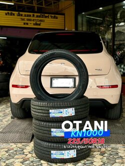 🚘 #ORA_GOOD CAT🛞 #เปลี่ยนยาง #OTANI #KN1000 225/50R18🔥 🔥🔥 #บริการตั้งศูนย์ล้อ