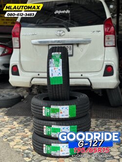 TOYOTA_AVANZA🚘เปลี่ยนยาง 🛞🐘#GOODRIDE_G-127_195/65R15