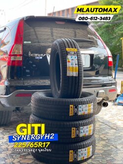 #HONDA_CRV🛞 เปลี่ยนยาง #GITI_SYNERGY_H2 225/65R17