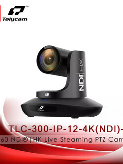 Telycam TLC-300-IP-12-4K(NDI)-AB Live Steaming PTZ Camera