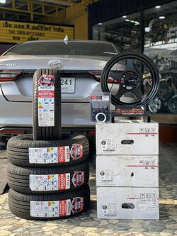 🚘 #TOYOTA_YARIS_ATIV 🛞 #SPOON 15” 4x100 BY Emotion R 🛞 #GT_RADAIL_ECOTEC 195/65R15