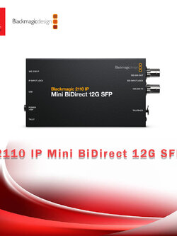 Blackmagic 2110 IP Mini BiDirect 12G SFP