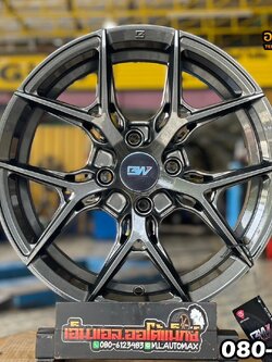 #ล้อแม็กซ์ขอบ15 #Brightwheels #BW157 15" กว้าง7 ออฟ38 4x100 สีเทากัน