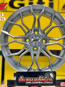 ล้อแม็กซ์ SSW S390 ล้อแม็กซ์ขอบ15 สีเงินหน้าเงา สวยหรู งานStamford Sport Wheel
