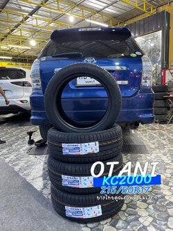 #TOYOTA #WISH #เปลี่ยนยาง #OTANI #KC2000 215/50R17