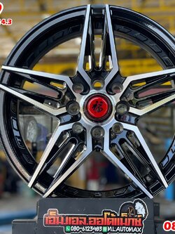 ล้อแม็กซ์ใหม่ขอบ15 MGW ขอบ15 MOdel MF-1249 15 กว้าง6.5 ออฟ35 4x100 4x114.3 สวยหรู