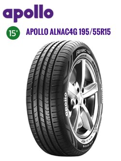 ยางใหม่ Apollo Alnec4G 195/55R15