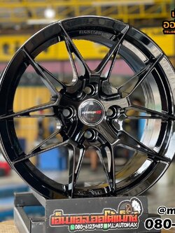 ล้อแม็กซ์ใหม่ขอบ15 #INFERNO_RS 15x7 ET35 4x100 สีดำสวยหรู