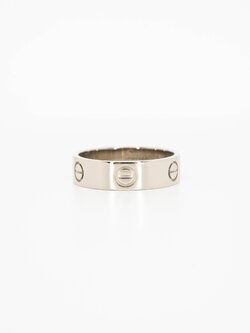 แหวน Cartier Love ทองขาว18K ไซส์ 59# (Used)