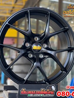 #BBS Model : FIR JS707 17x7.5 ET35 PCD : 5x113 5x114 5x112 สีดำ