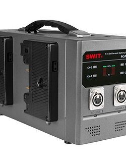 SWIT PC-P430A 4-ch Gold Mount Fast Charger