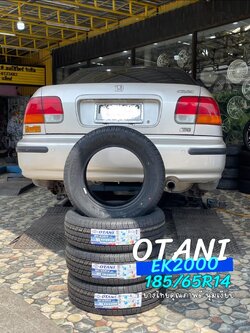 #HONDA_CIVICเปลี่ยนยาง #OTANI #EK1000 185/65R14