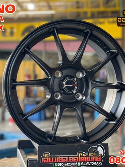 ล้อแม็กซ์ใหม่ขอบ15" TC105X INFERNO 15x6.5 ET+38 4x100 สีดำ