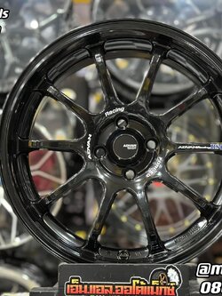 ล้อแม็กซ์ใหม่ขอบ17 Master Wheels Model Alpha 17x7.5 ET35 4x100 สีดำ