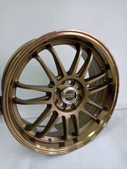 ล้อแม็กใหม่ Re30 ขอบ17 งานYachiyoda กว้าง7.5 ออฟ35 ขนาด4รู100 และ 4รู114