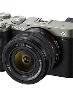 กล้อง DSLR Sony A7C Mirrorless Digital Camera Bundled Kit Lens 28-60mm sliver