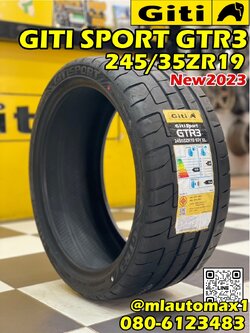 #ยางใหม่ #GITI_GTR3 245/35ZR19