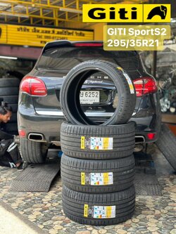 #Porsche #Cayenne #ยางรถยนต์แบรนด์คุณภาพ #Giti_SportS2 295/35R21🛞