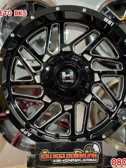 ล้อแม็กซ์ขอบ18 ออฟโรด HAMMER H01 18x9 ET0 6x139.7 แนวเมกา หล่อดุดัน