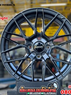 ล้อแม็กซ์ใหม่ขอบ15 OASIS Model Midnight 15x7 4x100 ET35 สีเทากัน
