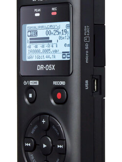 TASCAM DR-05X 2-Channel Portable Handheld Recorder